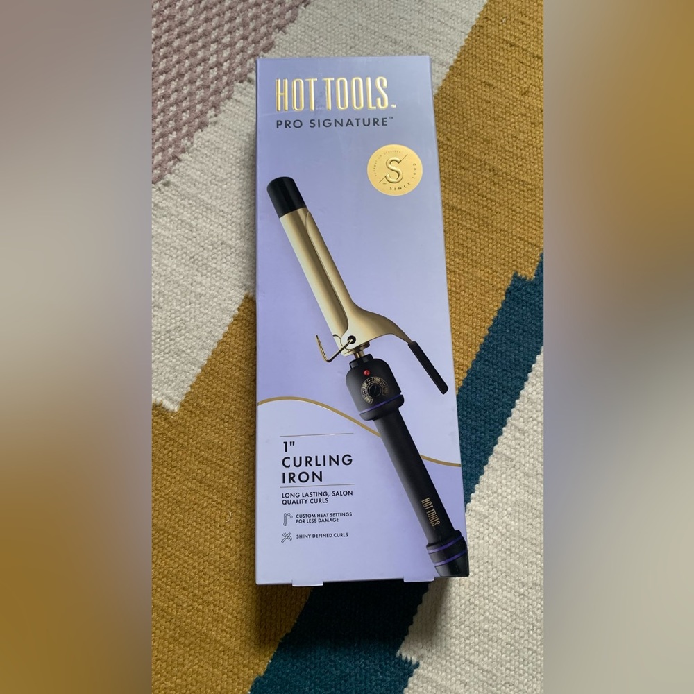 Hot Tools Pro Signature Gold Curling Iron - 1”